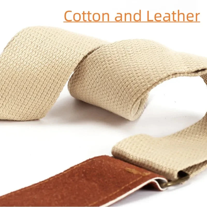 Natural Color Straps for Electric or Acoustic Guitars