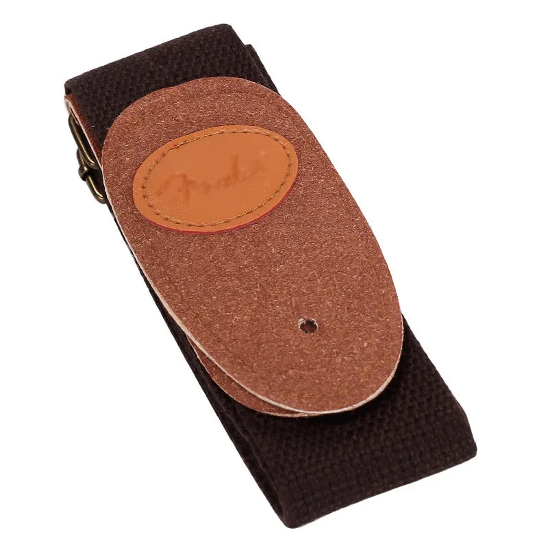 Natural Color Straps for Electric or Acoustic Guitars