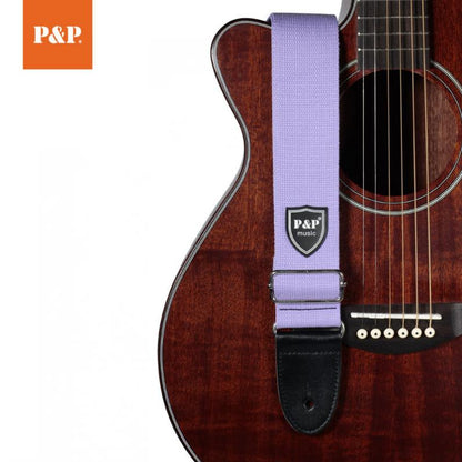 Colorful Straps for Electric or Acoustic Guitars