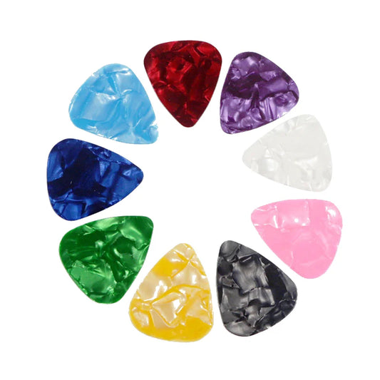 10pcs Multi-Color Guitar Picks