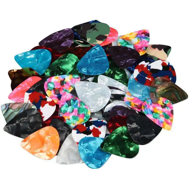 10pcs Multi-Color Guitar Picks