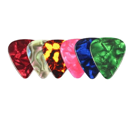 10pcs Multi-Color Guitar Picks