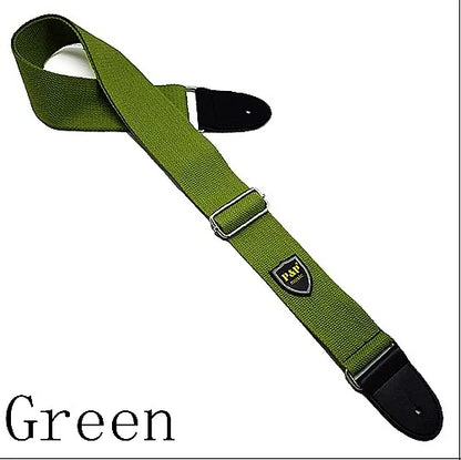 Colorful Straps for Electric or Acoustic Guitars